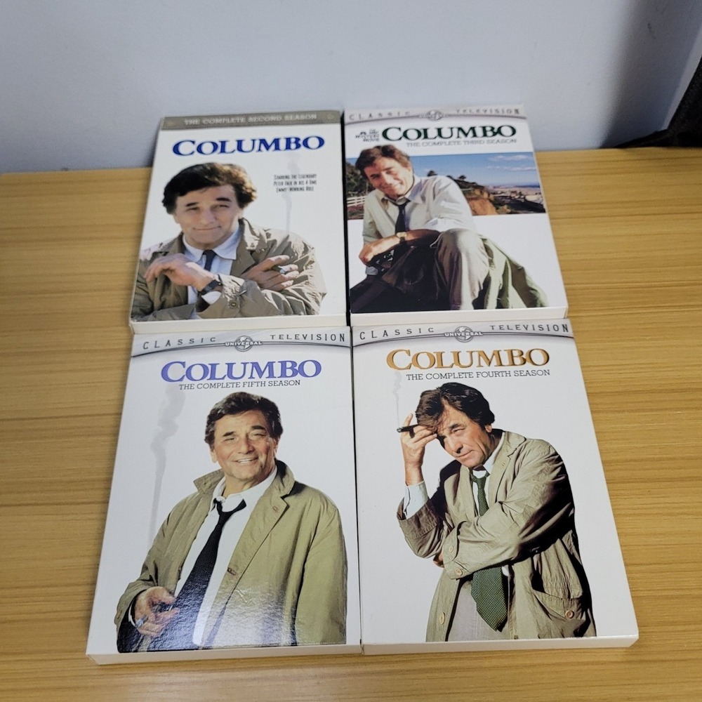 Columbo The Complete Seasons 2, 3, 4, 5 DVD Set